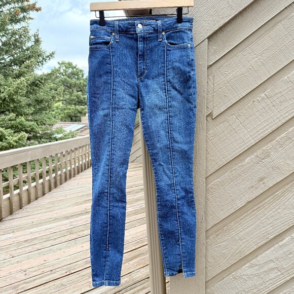 EUC Joe's Jeans Charlie High-Waisted Skinny Ankle Jeans with Slits - Picture 3 of 12